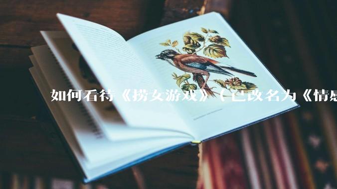 如何看待《捞女游戏》（已改名为《情感反诈模拟器》）定档 6 月 19 日？